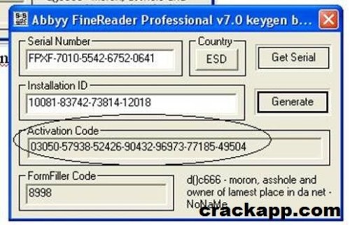 abbyy finereader 14 serial key working list
